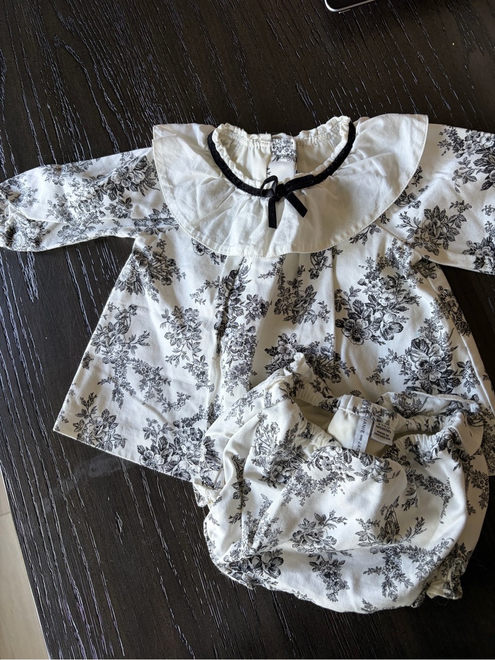 Janie and Jack Floral Baby Dress Set